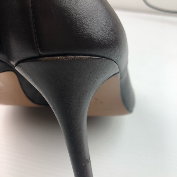 Coach Brown Leather Seneca Wax Heel Booties 9.5B - Picture 7 of 8